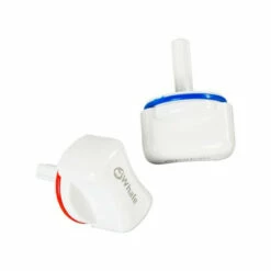 Whale Elegance 2 Regelknöpfe Blau+rot