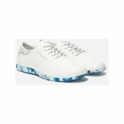 TBS Jazaru Bootsschuh Damen Weiß/meeresblau