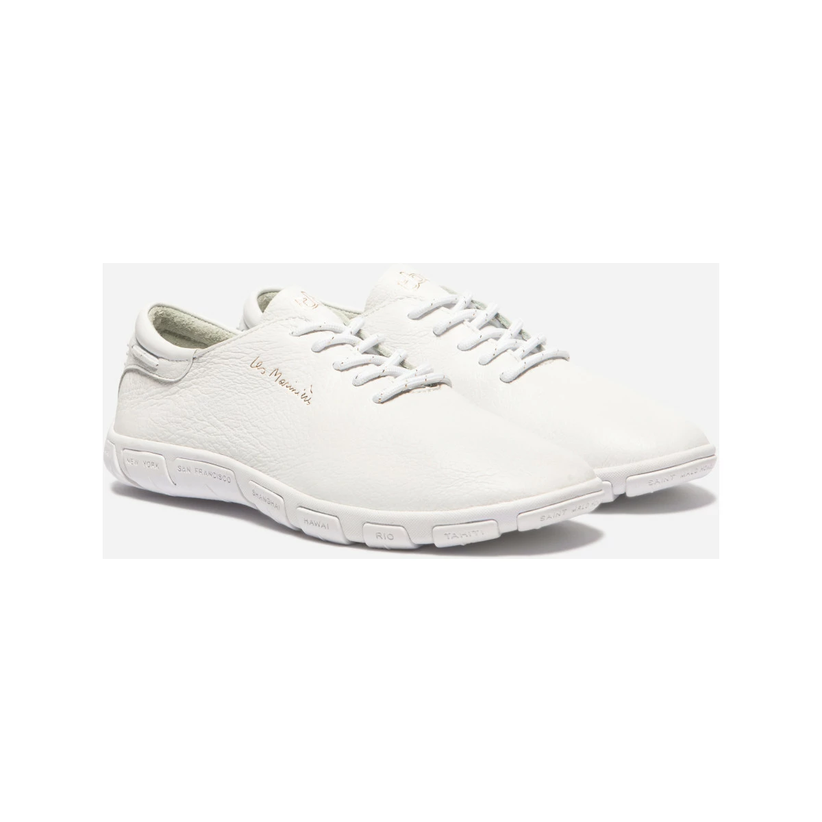 TBS Jazaru Bootsschuh Damen Reinweiß 4 TBS Jazaru Bootsschuh Damen Reinweiß – Bild 2