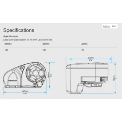 Lewmar Ankerwinde Pro 1000 Elektrisch - 700W, 12V, Kette 8mm, DIN 766 7 Lewmar Ankerwinde Pro 1000 Elektrisch - 700W, 12V, Kette 8mm, DIN 766 -RONSTAN Verkäufe Lewmar Ankerwinde Pro 1000 elektrisch 700W 12V Kette 8mm DIN 766 14391 736x736