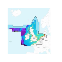 Navionics Platinum+ NPEU628L Seekarte Großbritannien, Irland Und Holland