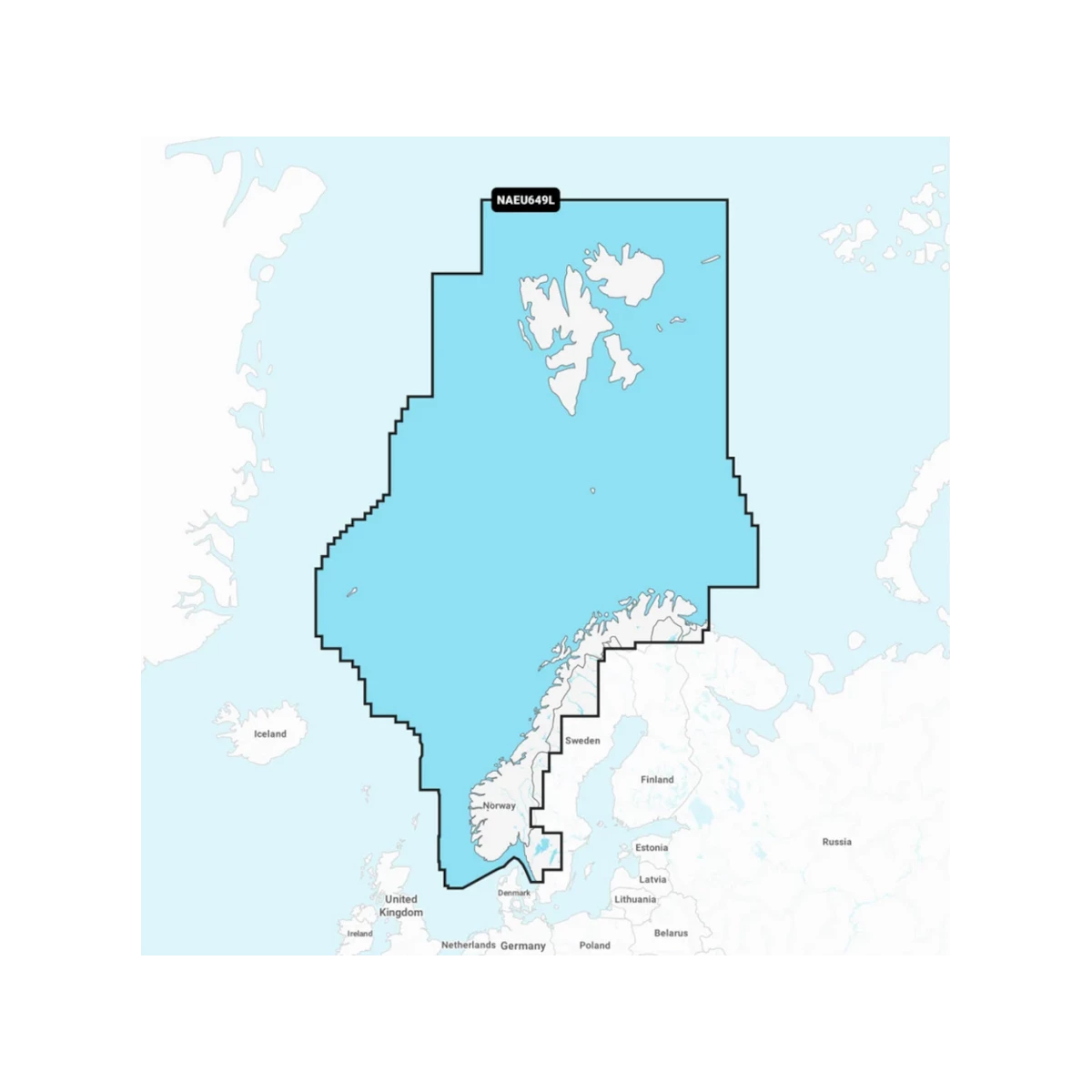 Navionics NAV+ NAEU649L Seekarte Norwegen 3 Navionics NAV+ NAEU649L Seekarte Norwegen