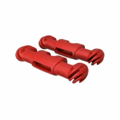 TheSnubber Fender Schnellverschluss 2 Stück Rot