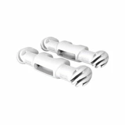 TheSnubber Fender Schnellverschluss 2 Stück Weiß