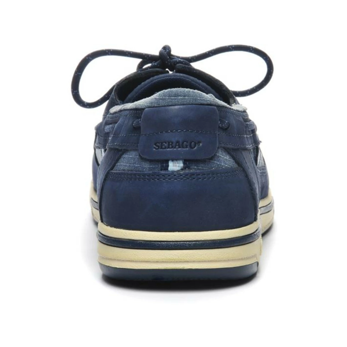 DEAL: Sebago Triton Three Eyelets Bootsschuh Herren Blau 5 DEAL: Sebago Triton Three Eyelets Bootsschuh Herren Blau – Bild 3