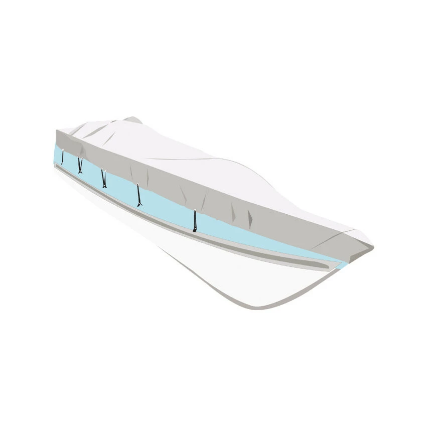 Bootspersenning - Bootslänge 427-488 Cm, Bootsbreite 229 Cm, Silbergrau 3 Bootspersenning - Bootslänge 427-488 Cm, Bootsbreite 229 Cm, Silbergrau