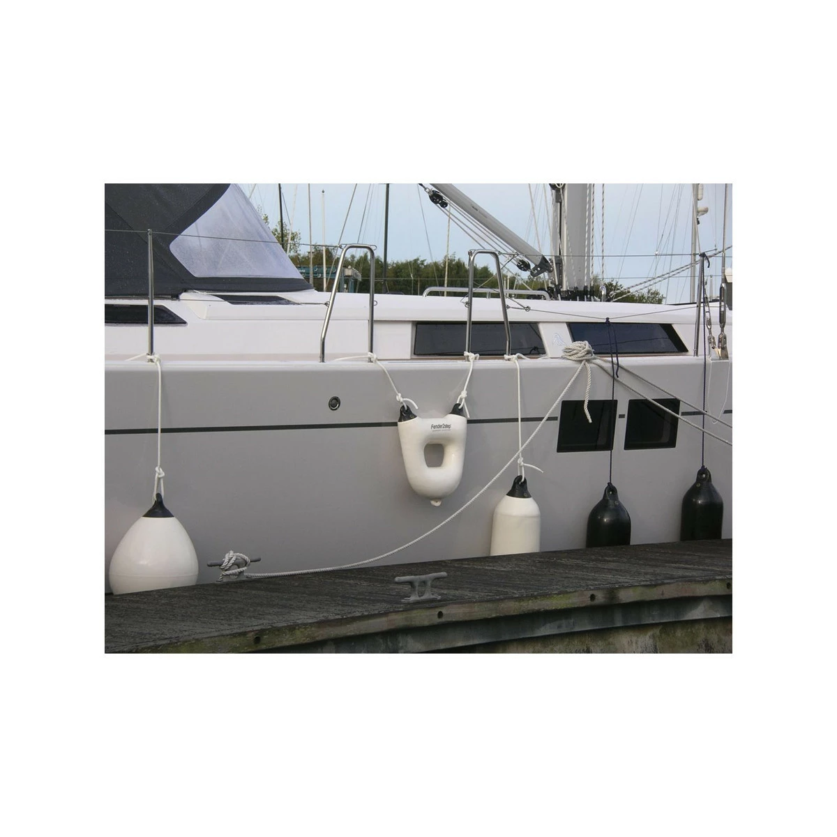 Dan-Fender Fenderstep 2 Stufen Weiß 3 Dan-Fender Fenderstep 2 Stufen Weiß