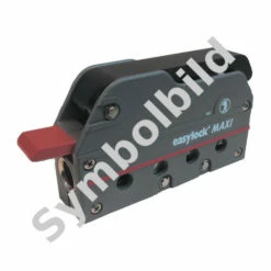 Easy Marine Easylock Maxi Fallenstopper - 10-14mm Schot, Schwarz, Fünffach
