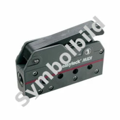 Easy Marine Easylock Midi Fallenstopper - 6-12mm Schot, Schwarz, Fünffach