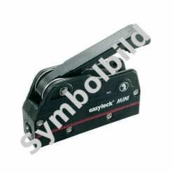 Easy Marine Easylock Mini Fallenstopper - 6-10mm Schot, Schwarz, Dreifach