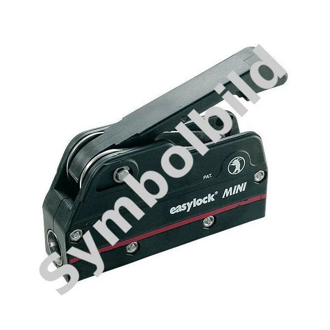 Easy Marine Easylock Mini Fallenstopper - 6-10mm Schot, Schwarz, Dreifach 3 Easy Marine Easylock Mini Fallenstopper - 6-10mm Schot, Schwarz, Dreifach