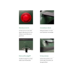 Talamex Greenline GLS160 Schlauchboot Mit Lattenboden, Länge 1,60m, Dunkelgrün -RONSTAN Verkäufe greenline info 2 2 5855 1100x1100