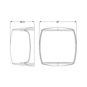 Hella Marine NaviLED PRO Steuerbordlaterne BSH - Gehäusefarbe Schwarz 4 Hella Marine NaviLED PRO Steuerbordlaterne BSH - Gehäusefarbe Schwarz – Bild 2