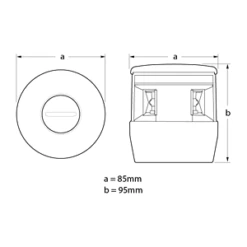 Hella Marine NaviLED TRIO -RONSTAN Verkäufe hella marine naviled trio dreifarbenankerlaterne 4 3360 300x300