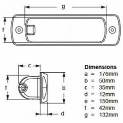 Hella Marine Serie 0670 Sea Hawk LED Deckscheinwerfer - Einbau, Engstrahlend, Gehäuse Weiß -RONSTAN Verkäufe hella marine serie 0670 sea hawk led deckscheinwerfer einbau engstrahlend gehaeusefarbe weiss 4 3633 300x300 4