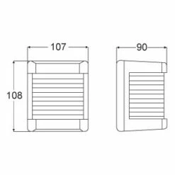 Hella Marine Serie 2984 Topplaterne - Gehäusefarbe Weiß -RONSTAN Verkäufe hella marine serie 2984 steuerbordlaterne gehaeusefarbe schwarz 2 3337 300x300 2