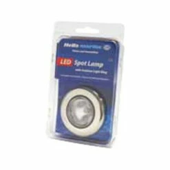 Hella Marine Serie 3980 SpotLED Deckenstrahler LED - Gehäuse Edelstahl Satiniert - Leuchtring In Weiß -RONSTAN Verkäufe hella marine serie 3980 spotled verpackung 7 3447 300x300