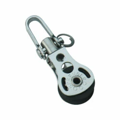 HS Sprenger Micro XS Block 6mm - Einscheibig Mit Wirbelschäkel