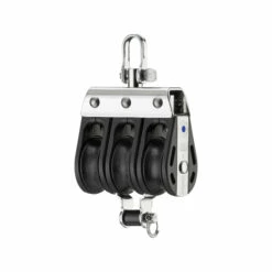 HS Sprenger S-Blockserie 8mm Block Mit Nadellager - Dreischeibig Mit Wirbelschäkel Und Hundsfott