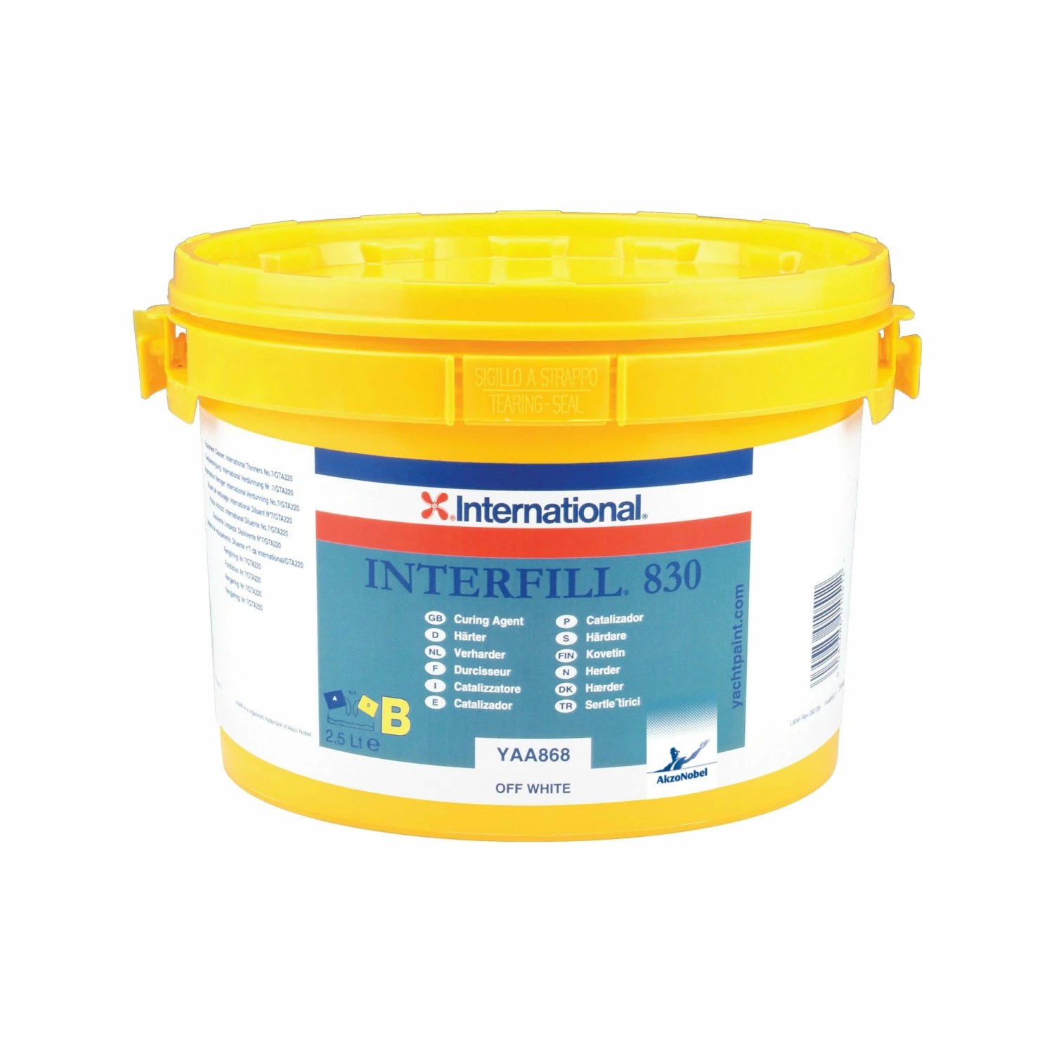 International Interfill 830 Standardhärter - 2500ml 3 International Interfill 830 Standardhärter - 2500ml