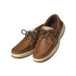 Plastimo Bootsschuhe Sport Leder Braun 44