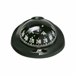 Plastimo Offshore 75 Kompass, Schwarz, Schot