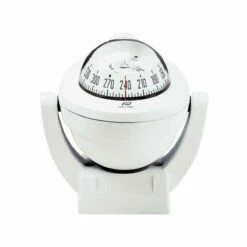 Plastimo Offshore 75 Kompass, Weiß, Mini-Sockel