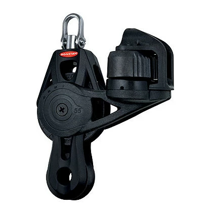 Ronstan Orbit Block Serie 55 BB - Violinblock Mit Wirbelschäkel Und Klemme 3 Ronstan Orbit Block Serie 55 BB - Violinblock Mit Wirbelschäkel Und Klemme