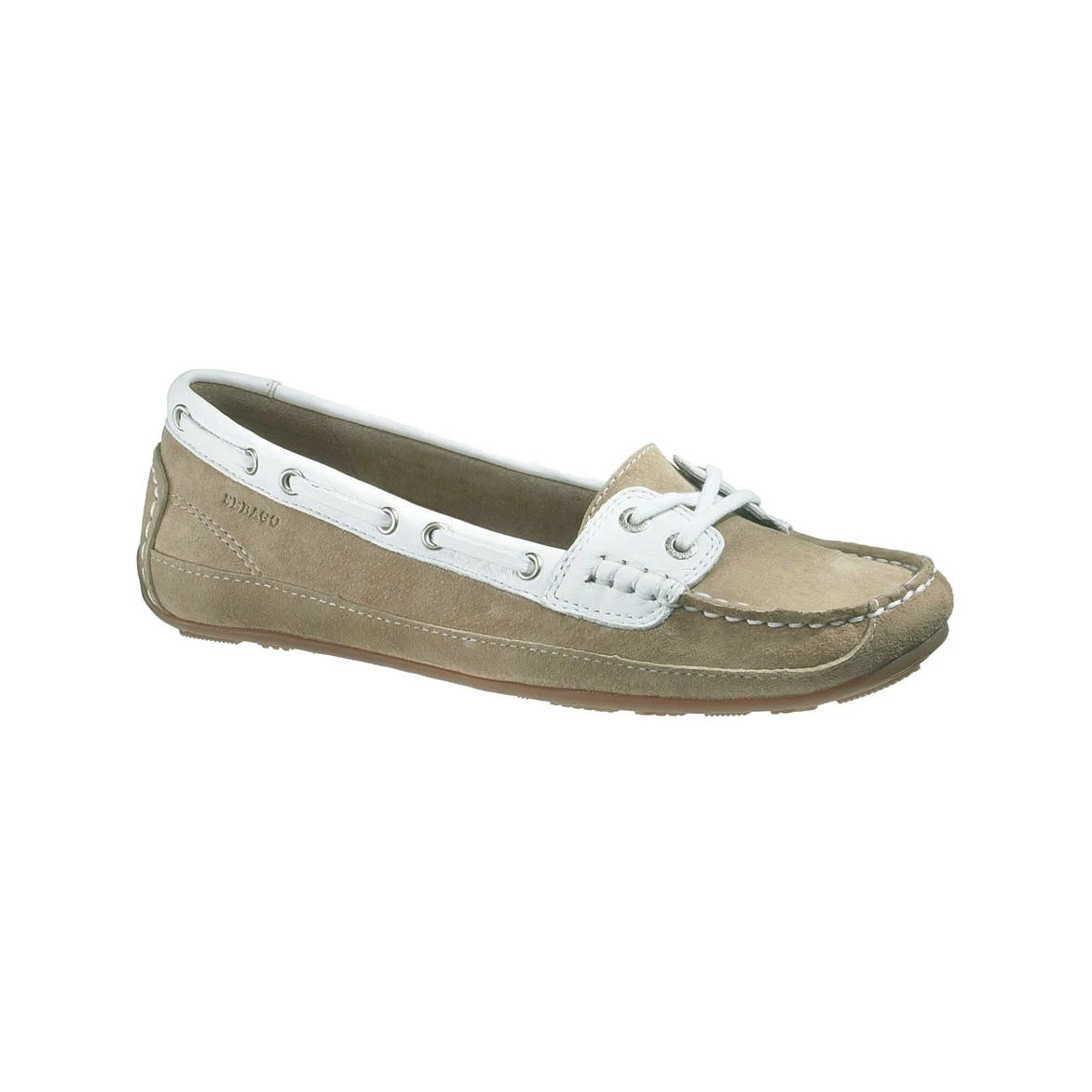 DEAL: Sebago Bala Bootsschuh Damen Taupe Suede/white 3 DEAL: Sebago Bala Bootsschuh Damen Taupe Suede/white