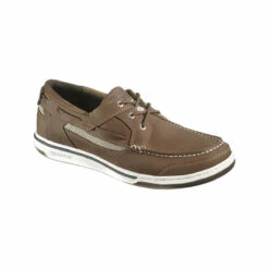 Titelseite 25 Sebago Triton Three-Eye Bootsschuh Herren Walnut Leather