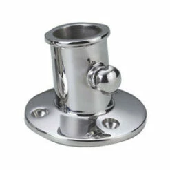 Talamex Edelstahl Flaggenstockhalter Mit Feststellschraube - Durchmesser 25mm