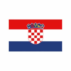 Nationalflagge Kroatien - 30 X 45cm