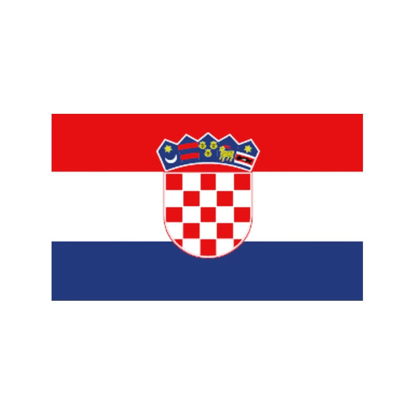 Nationalflagge Kroatien - 30 X 45cm 3 Nationalflagge Kroatien - 30 X 45cm